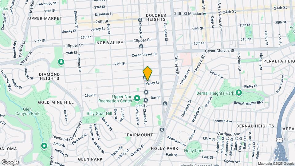 184 Valley St Map and Location Details