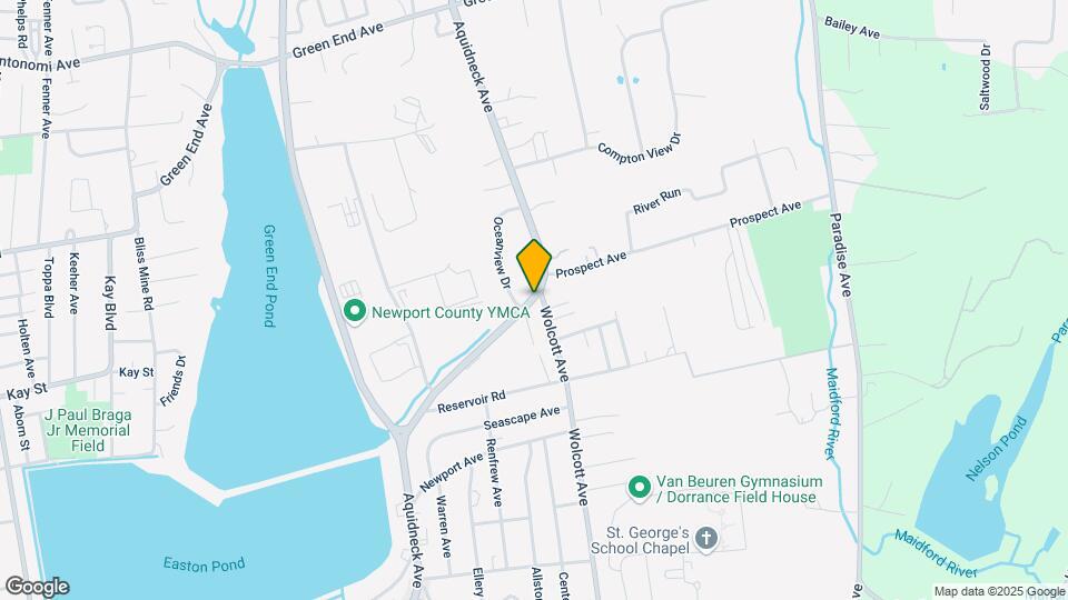 395 Aquidneck Ave Map and Location Details