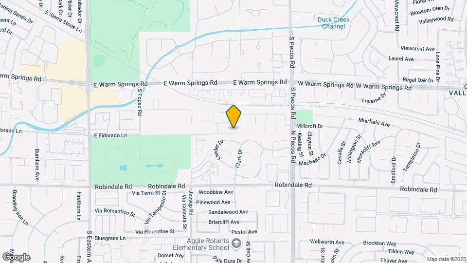 3166 E Eldorado Ln Map and Location Details