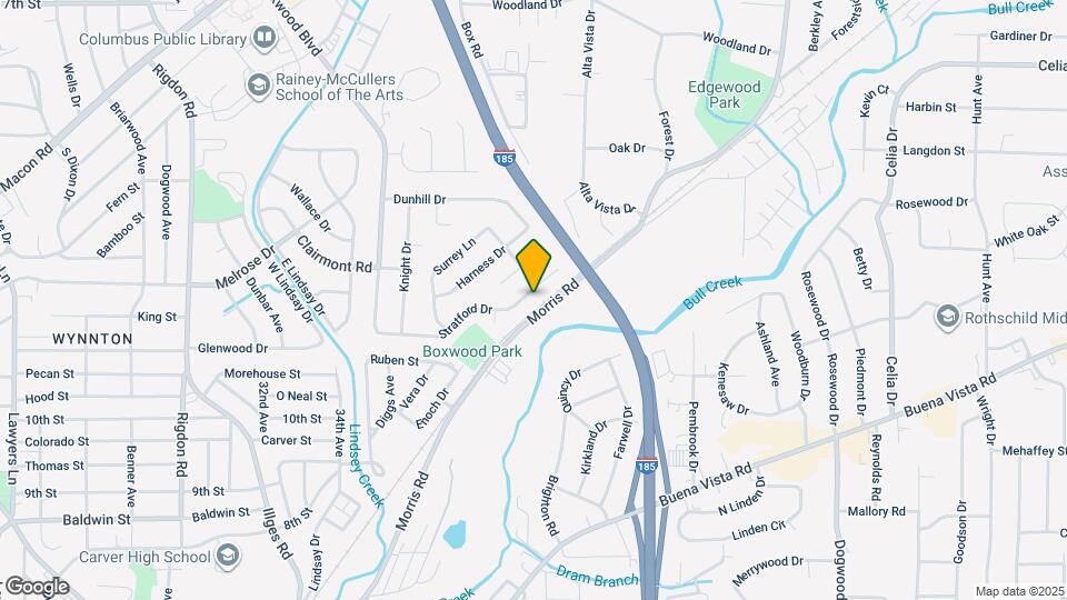 3660 Stratford Dr Map and Location Details