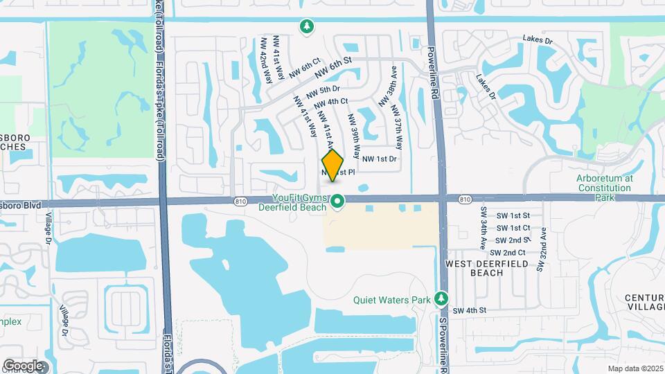 4108 NW 1st St Map and Location Details