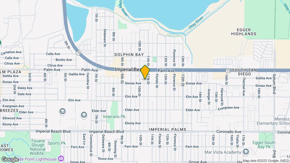 1022 Donax Ave Map and Location Details
