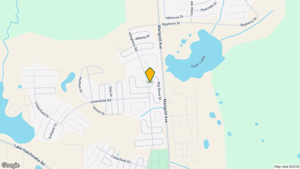 103 Big Sioux Dr Map and Location Details