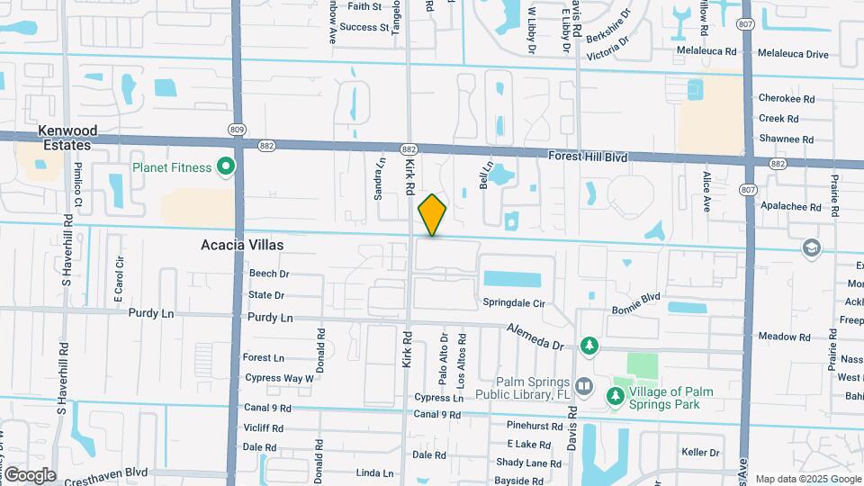 3400 Springdale Blvd Mapa y Detalles de la Ubicación