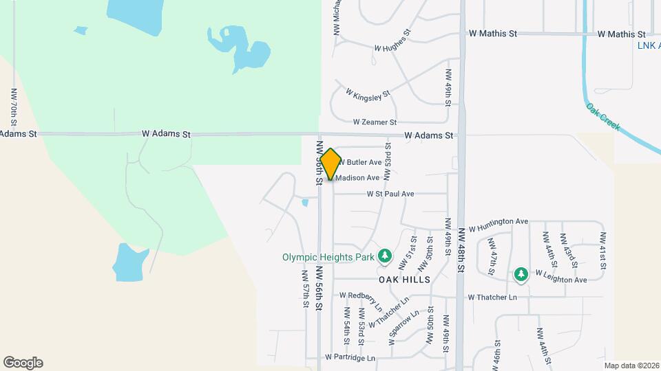 2721 NW 55th St Map and Location Details