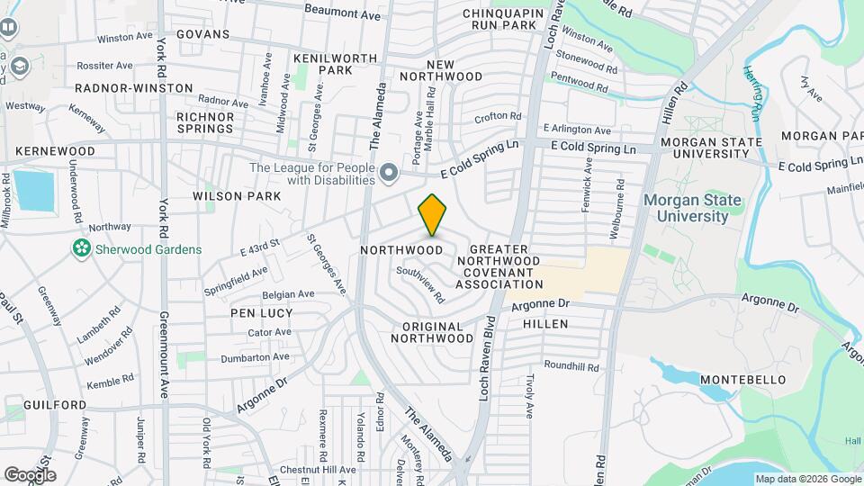 1231 Northview Rd Map and Location Details