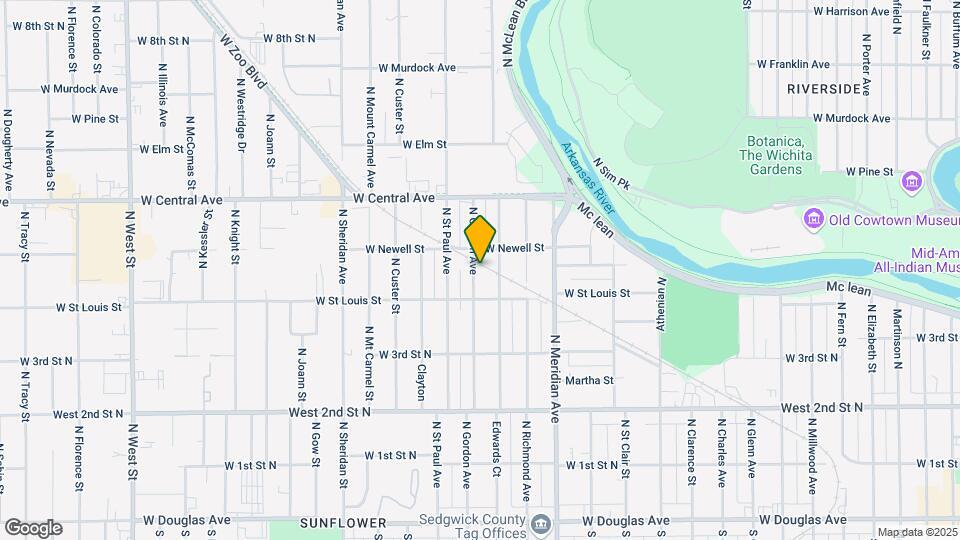 532 N Gordon St Map and Location Details