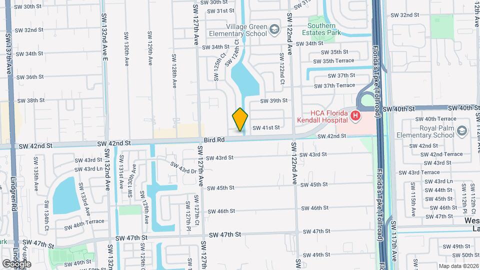 12435 SW 42nd St Map and Location Details