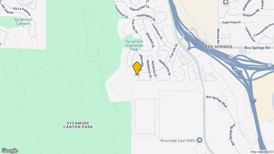 6025 Abernathy Dr Map and Location Details