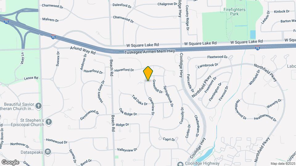 5846 Clearview Dr Mapa y Detalles de la Ubicación