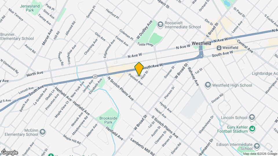 554 Hort St Map and Location Details