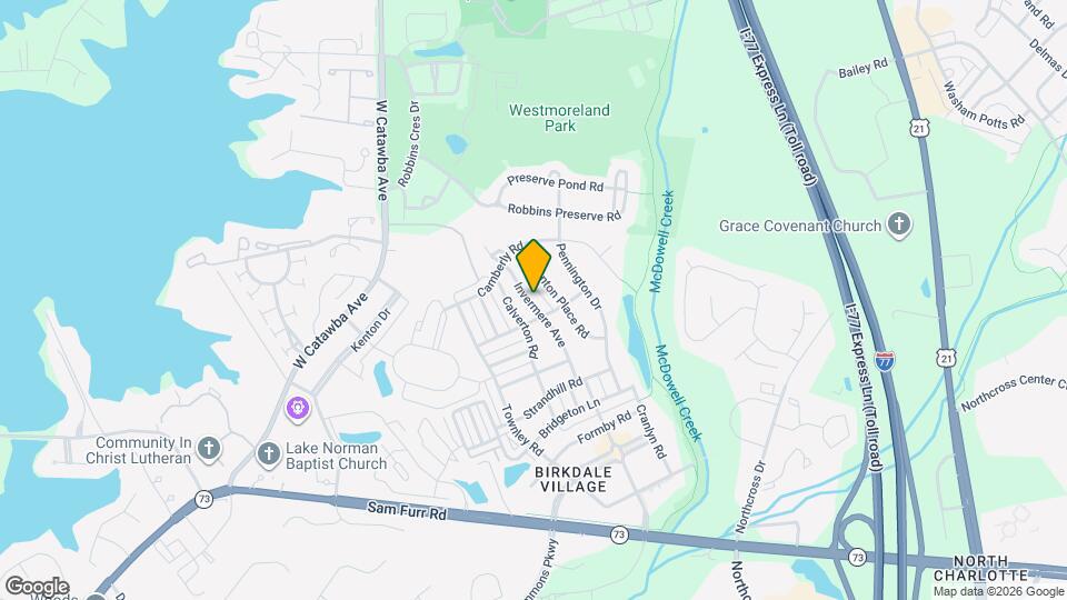 17522 Invermere Ave Map and Location Details