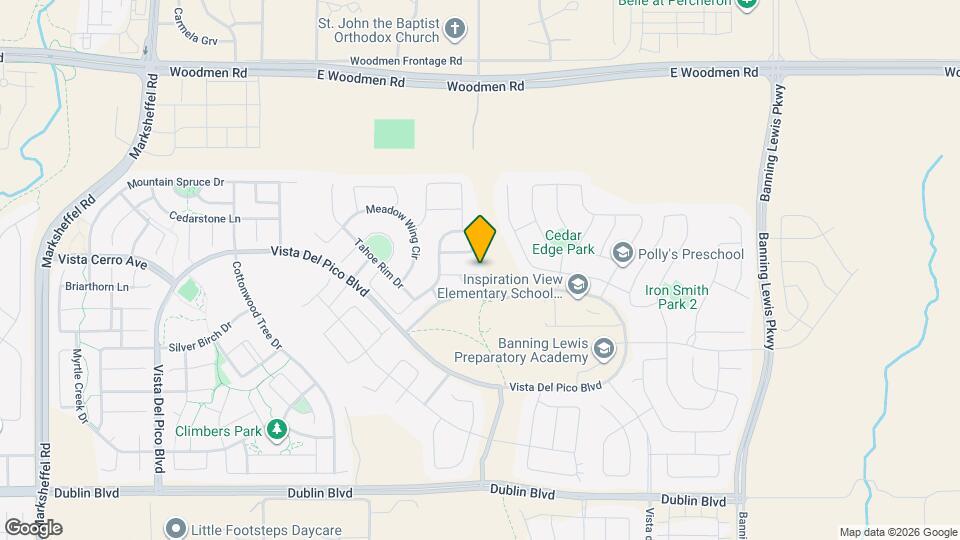 8782 Windy Plains Ct Map and Location Details