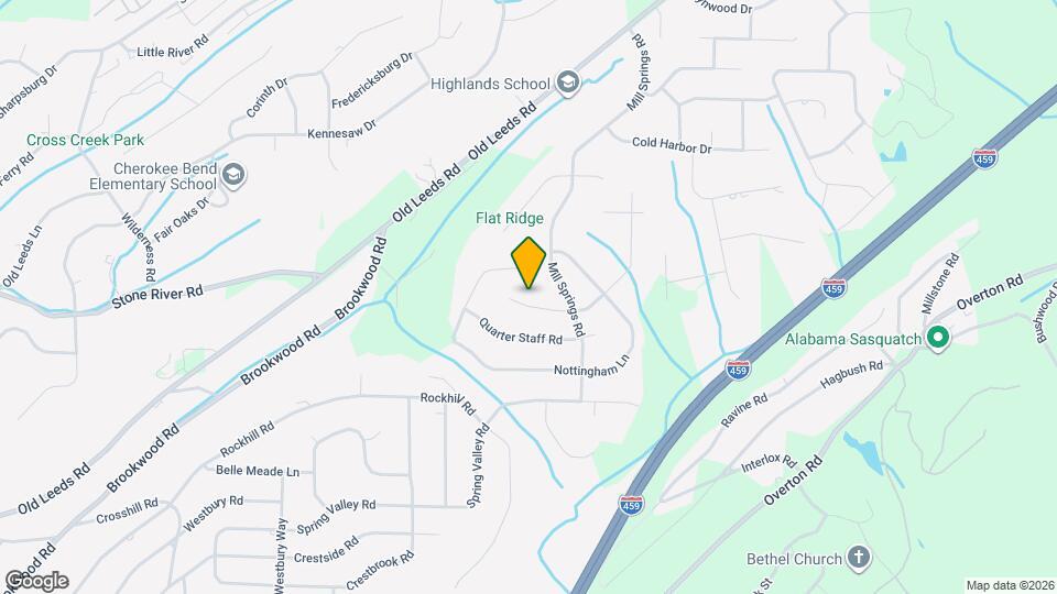 3560 Great Oak Ln Map and Location Details