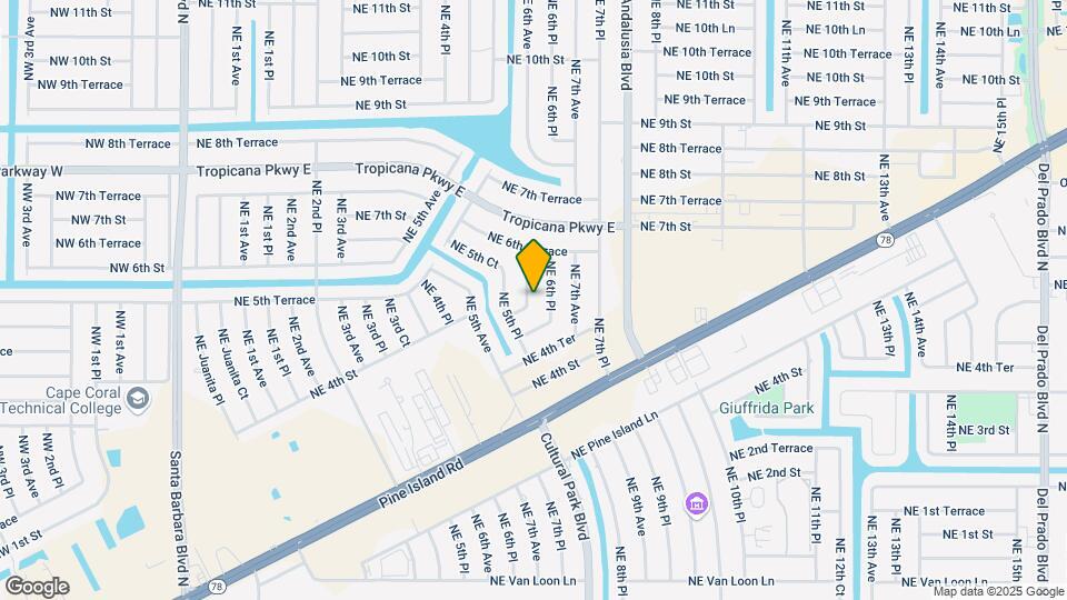 517 NE 6th Ave Map and Location Details