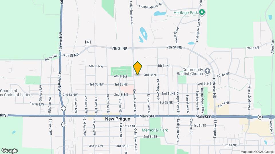 411 Columbus Ave N Map and Location Details