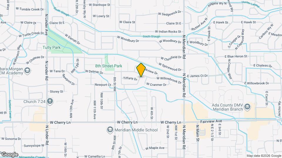 521 Longford Dr Map and Location Details