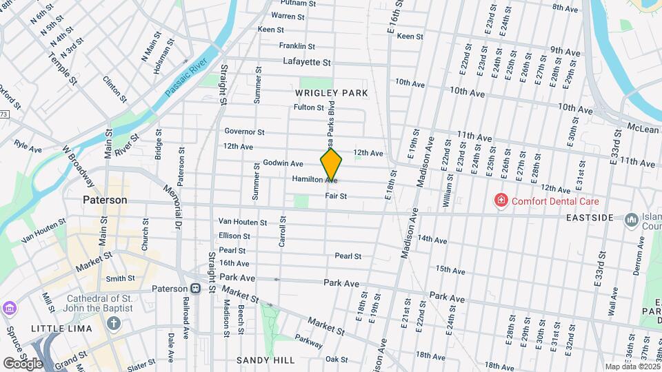 263 Rosa Parks Blvd Map and Location Details