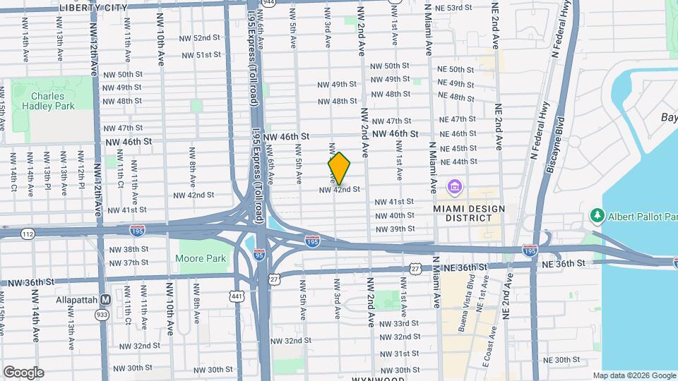 320 NW 42nd St Map and Location Details