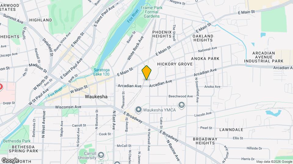 Arcadian Springs Apartments Map and Location Details