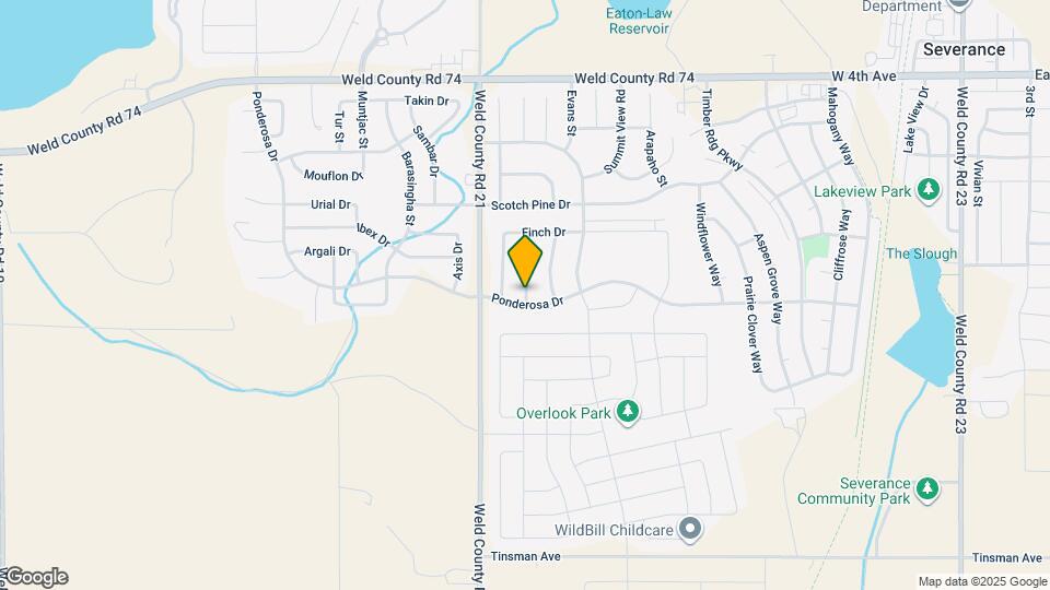 604 Rosedale St Map and Location Details