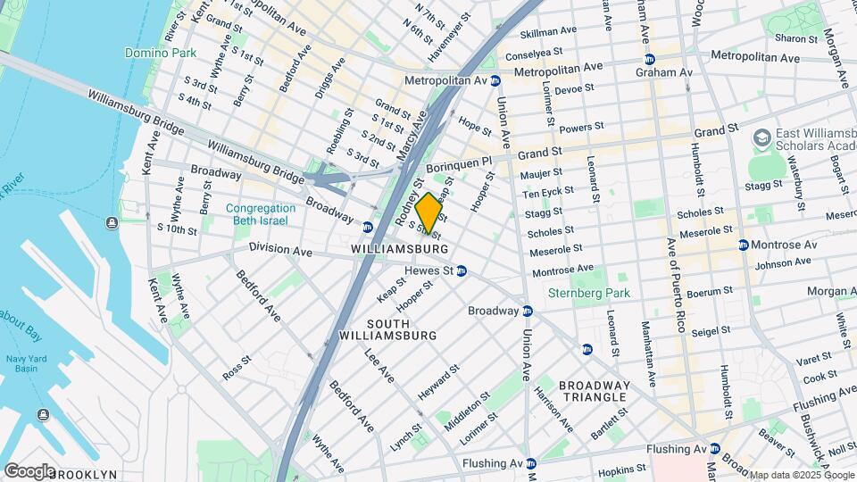 312 Keap St Mapa y Detalles de la Ubicación