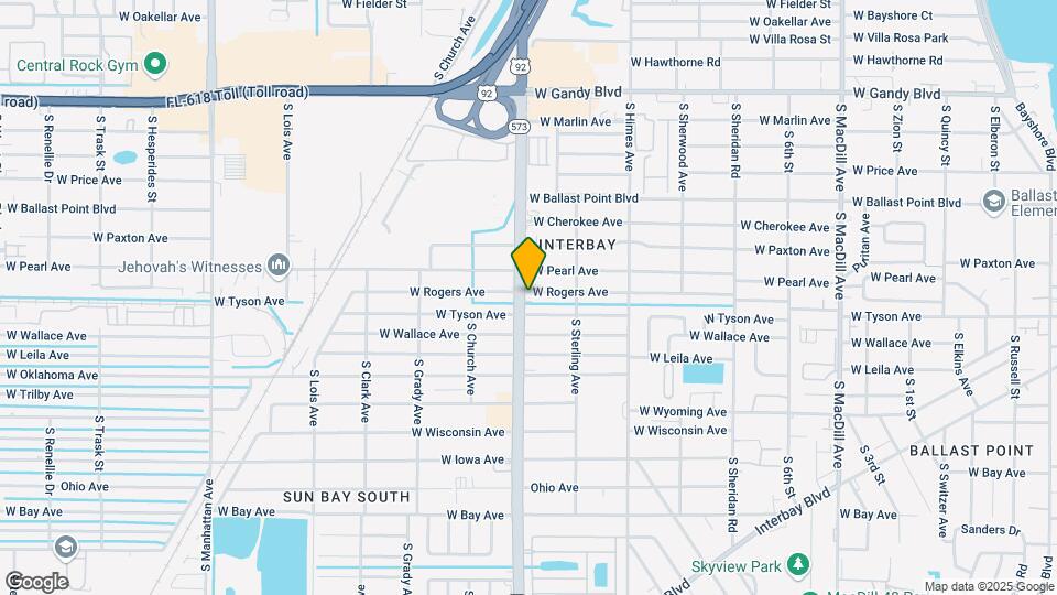 3618 W Rogers Ave Mapa y Detalles de la Ubicación