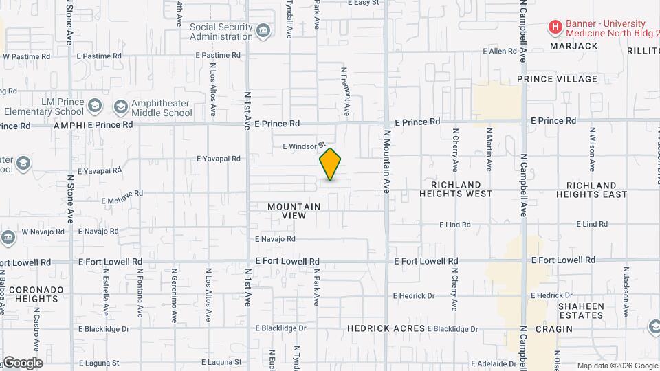 1071 E Descent St Mapa y Detalles de la Ubicación