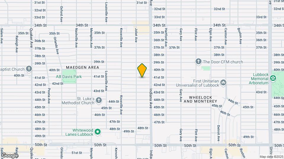 3411 41st St Map and Location Details