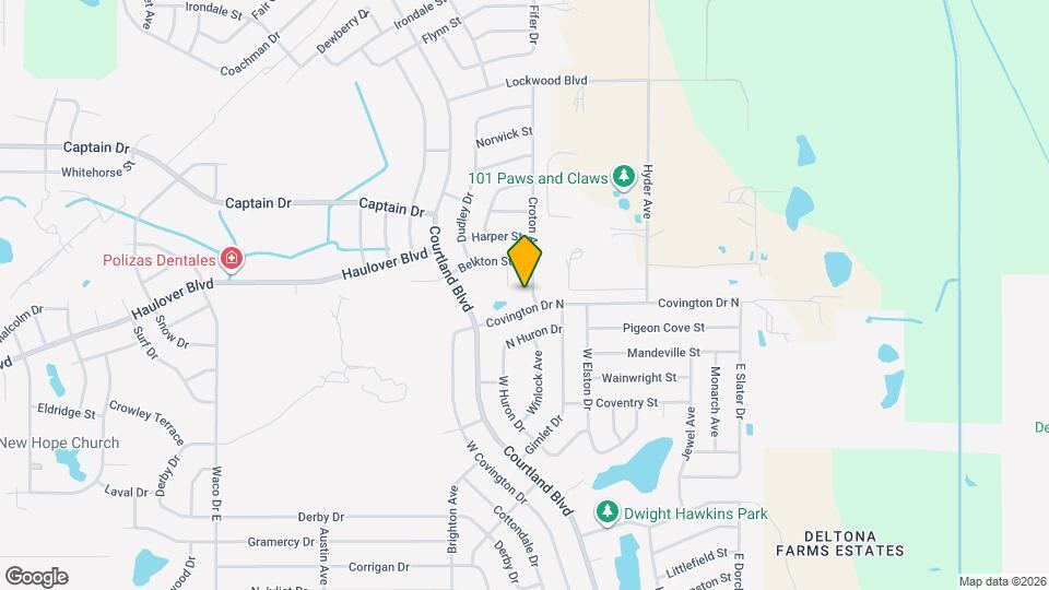 3100 Croton Ave Mapa y Detalles de la Ubicación