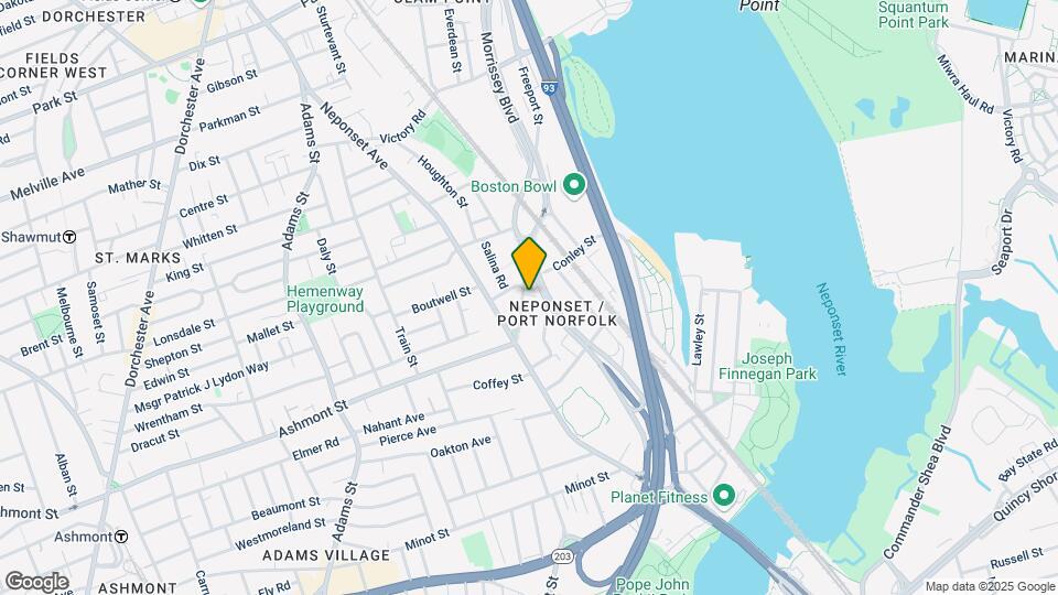 586 Freeport St, Unit 1 Map and Location Details