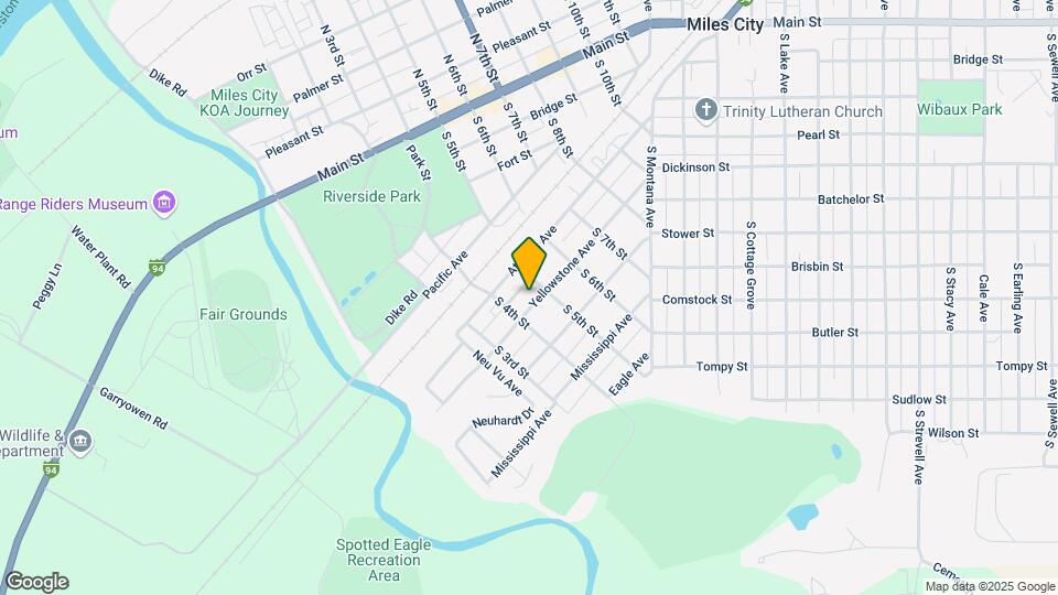 413 Yellowstone Ave Map and Location Details