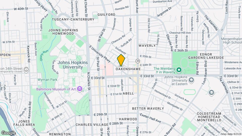 318 E University Pky Mapa y Detalles de la Ubicación