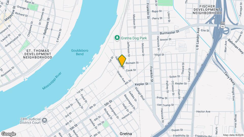 422 Hamilton St Map and Location Details