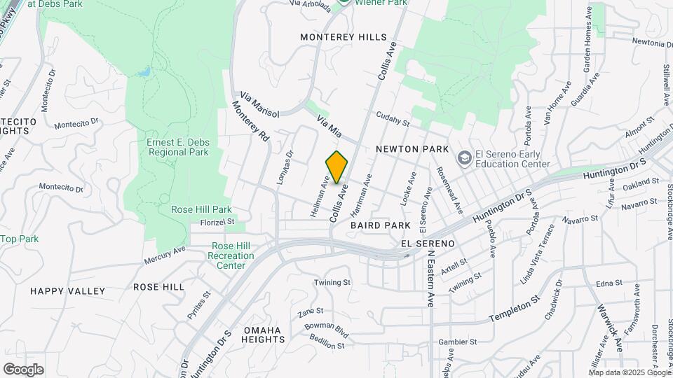 3735 Collis Ave Map and Location Details