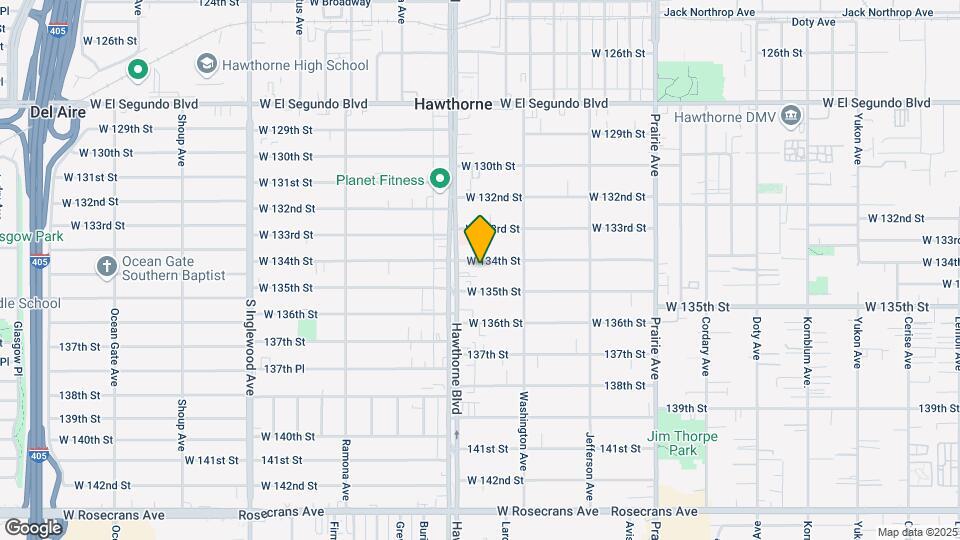 4380 W 134th St Map and Location Details