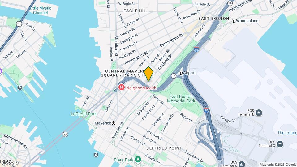 139 Chelsea St Mapa y Detalles de la Ubicación