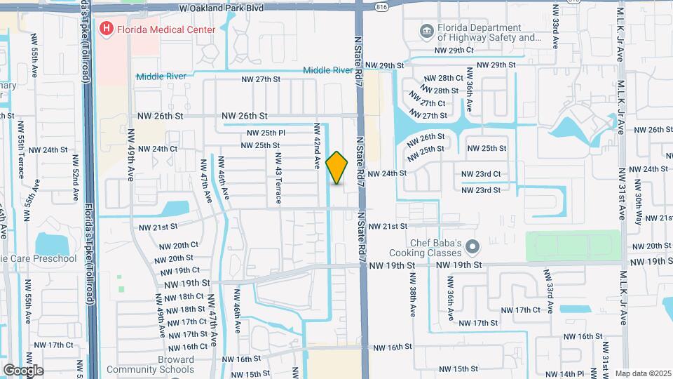 2201 NW 41st Ave Map and Location Details