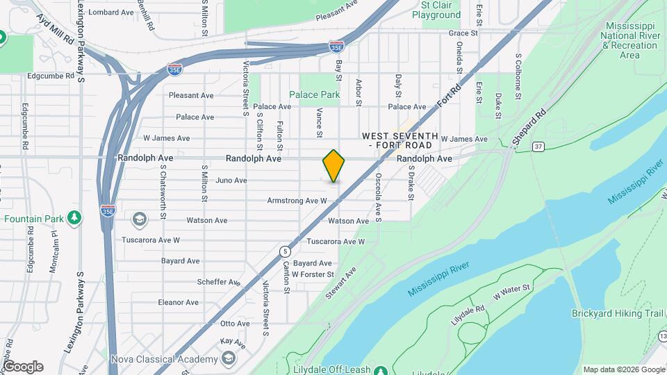 521 Bay St, Unit Unit B Map and Location Details