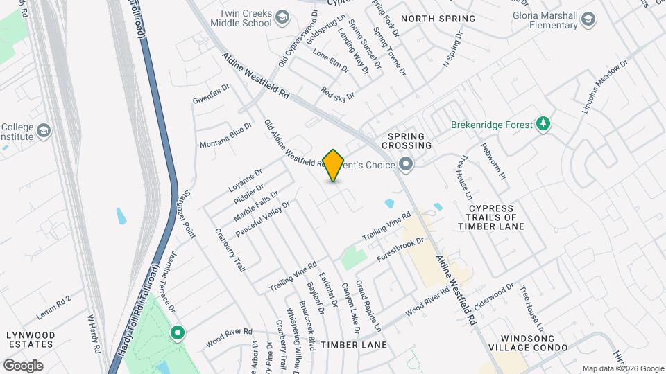 23603 Maple Vista Ln Map and Location Details