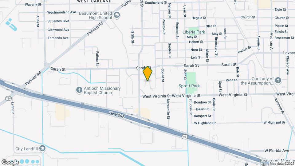 El Camino Homes Mapa y Detalles de la Ubicación