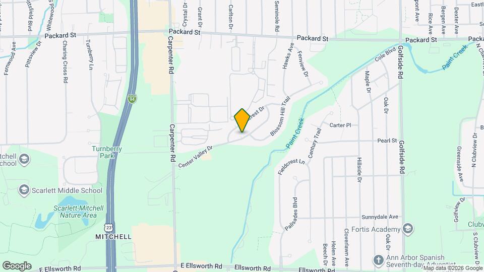 4315 Center Valley Dr Map and Location Details