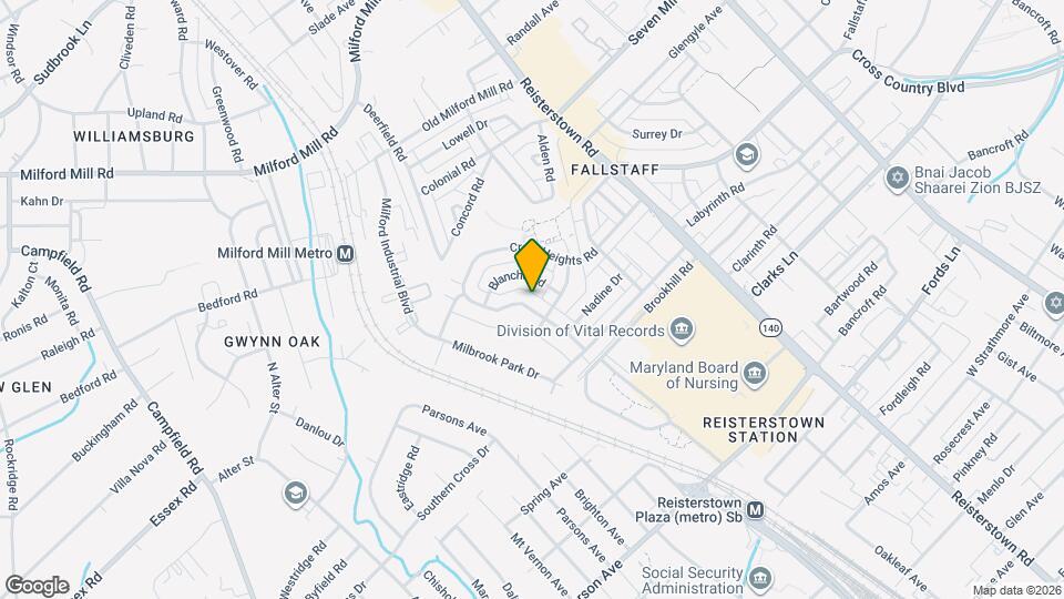 6945 Brookmill Rd Mapa y Detalles de la Ubicación