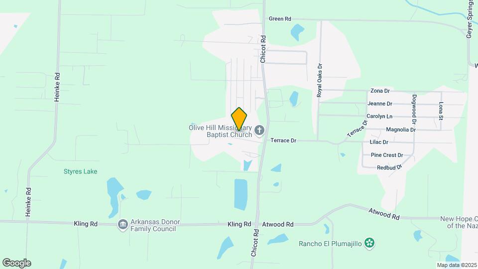 7630 Olive Hill Dr Map and Location Details