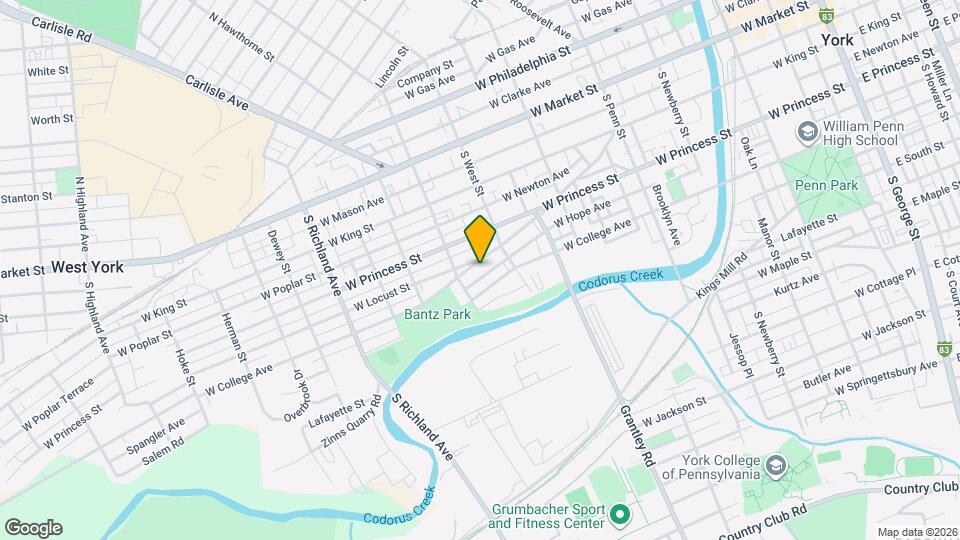 644 Salem Ave Map and Location Details