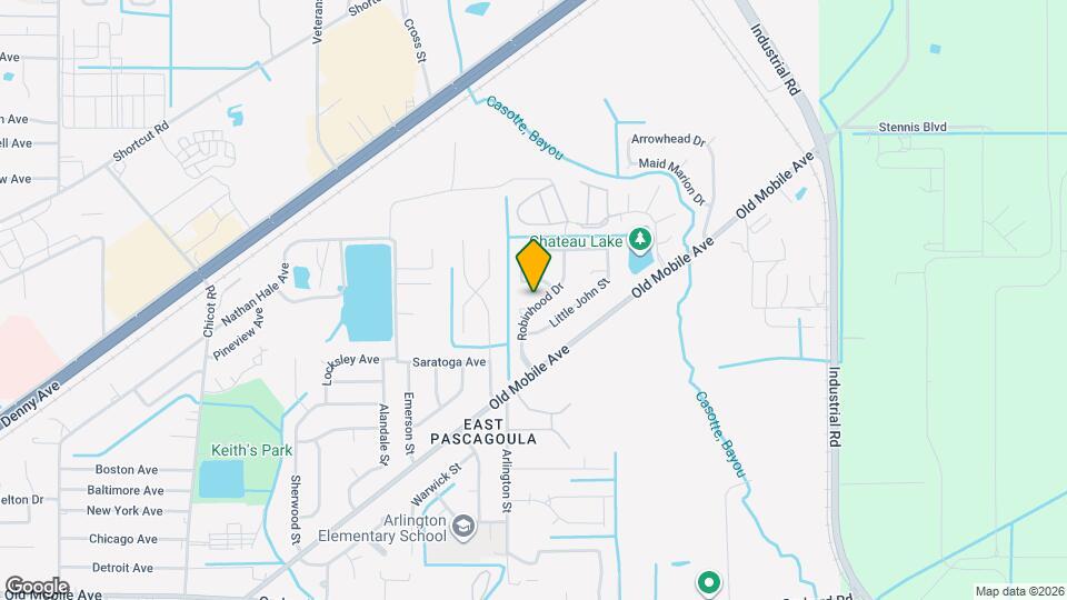 4507 Robinhood Dr Map and Location Details