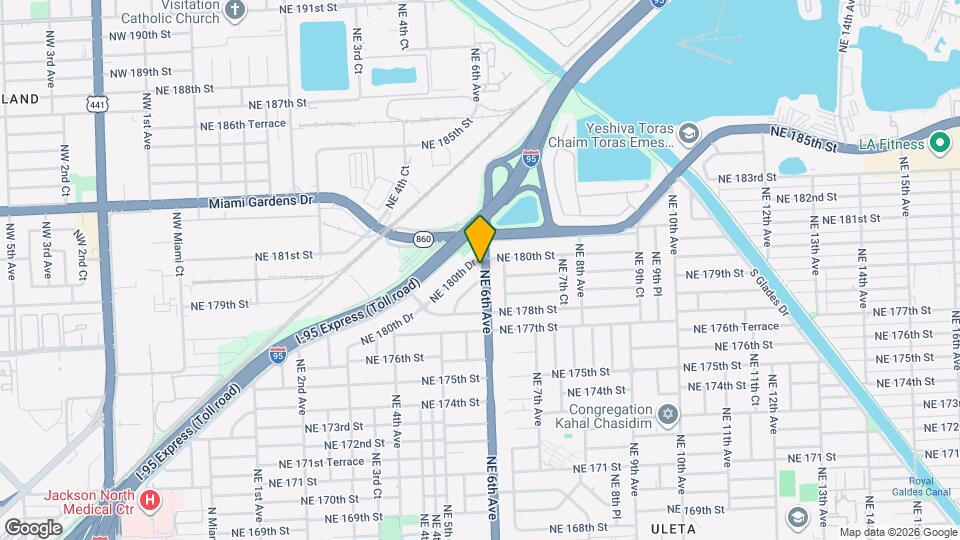 17930 NE 6th Ave Map and Location Details