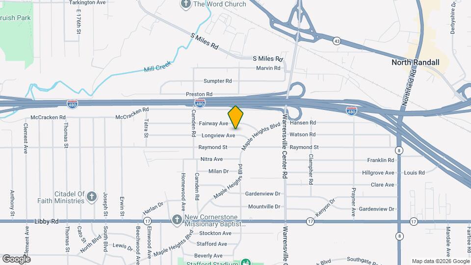 19605 Longview Ave Map and Location Details