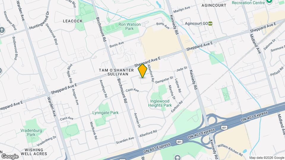 6 Dempster St Map and Location Details