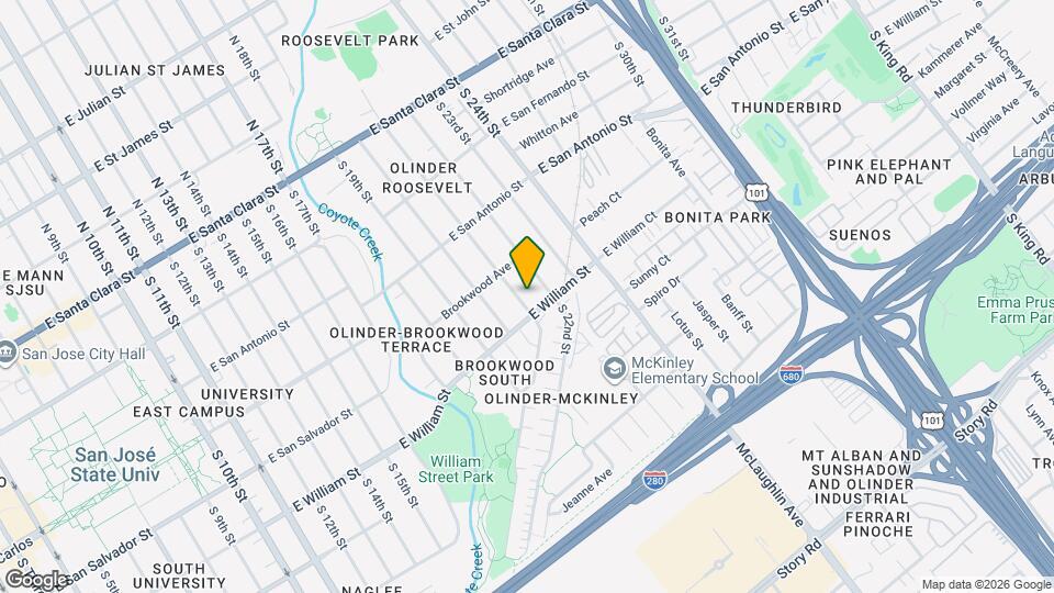 374 S 21st St Mapa y Detalles de la Ubicación